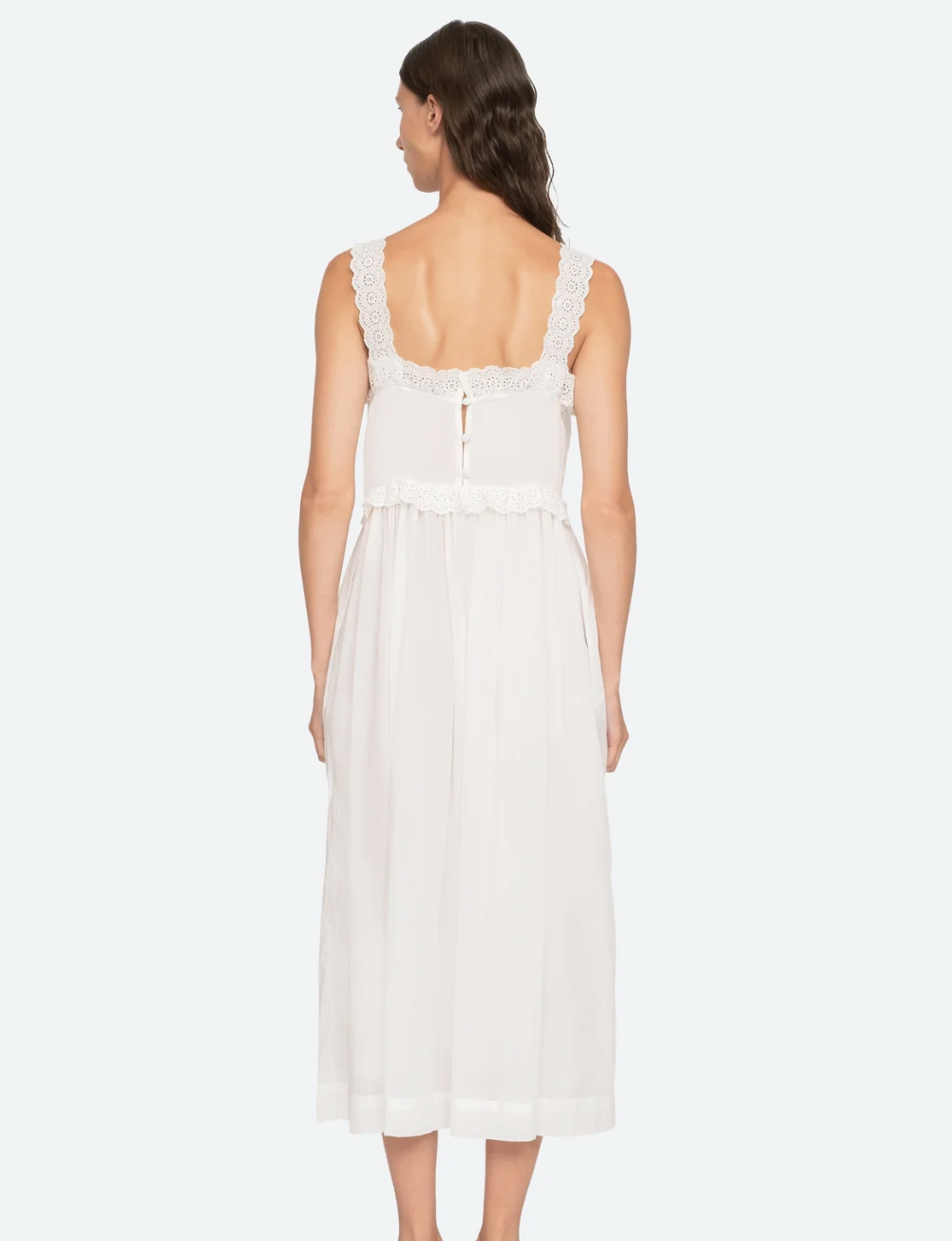 Product Image for Elysse Midi Nightgown, White