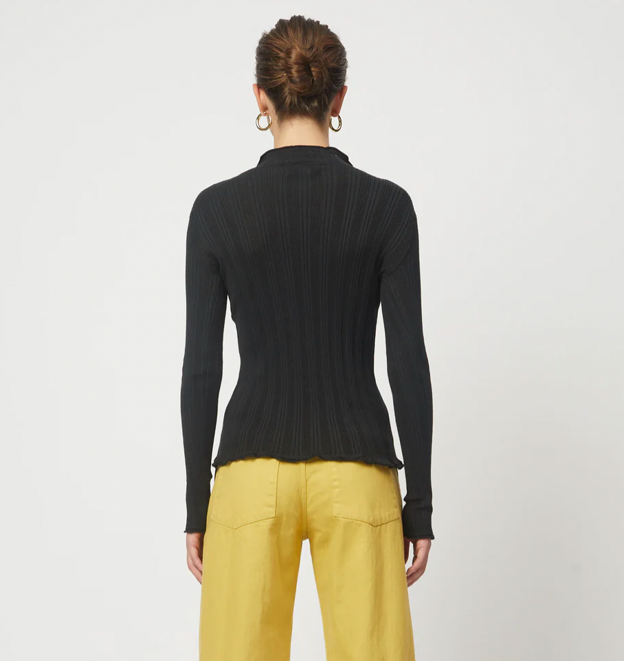 Product Image for Pointelle Cardigan, Black