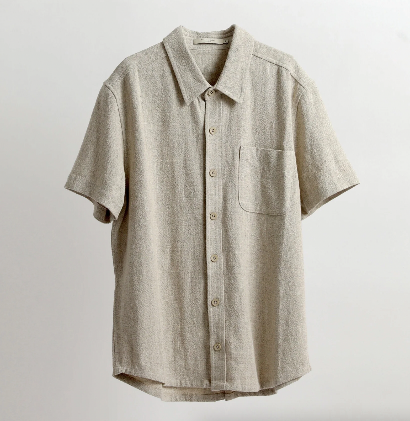 Product Image for Signature Short-Sleeved Shirt - Unisex, Oatmeal
