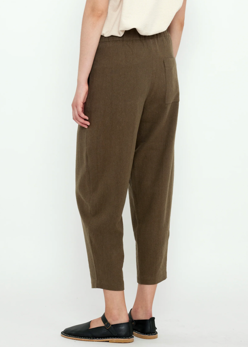 Product Image for Signature Elastic Pull-Up Trouser, Olive