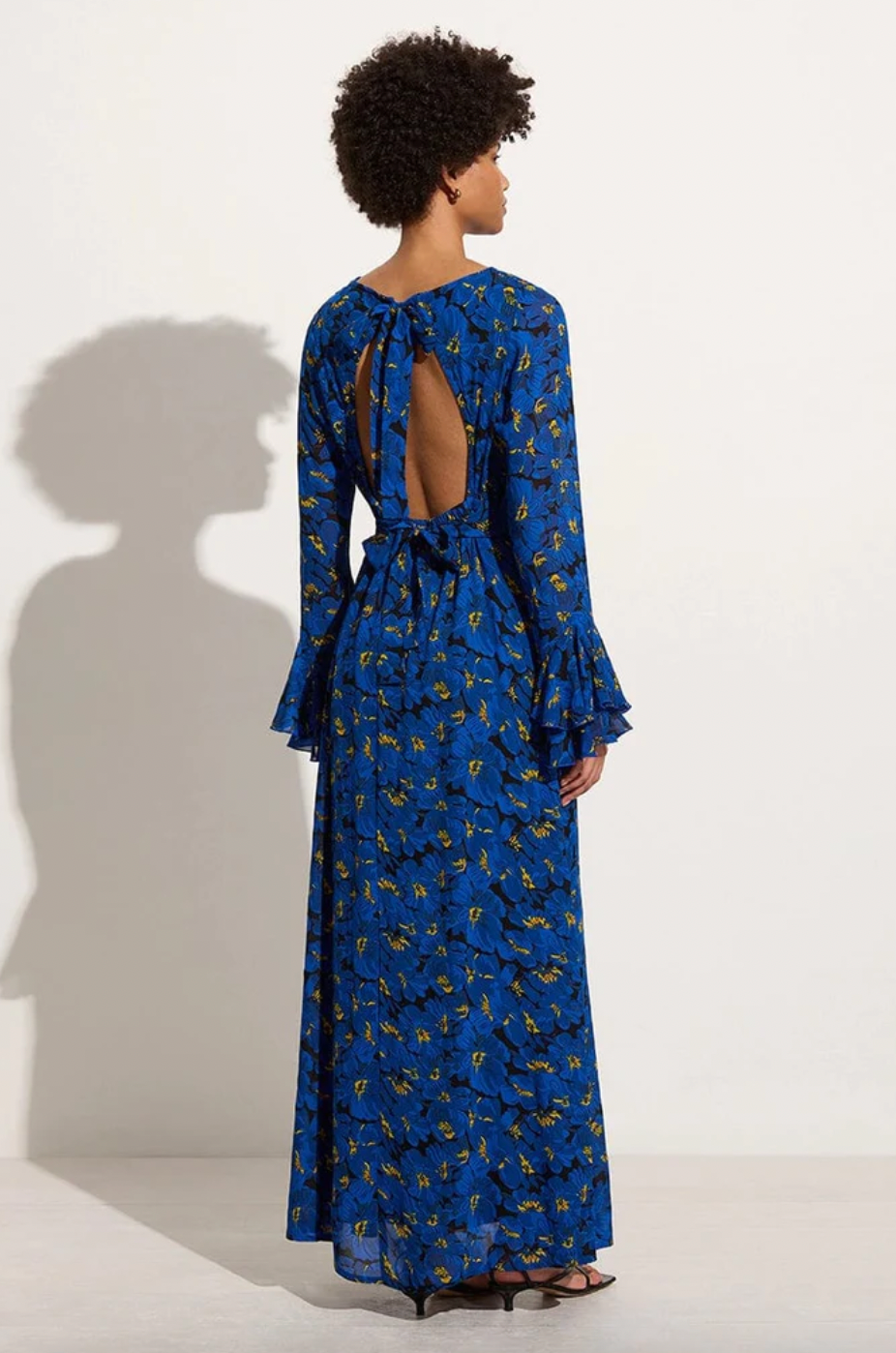 Product Image for La Joya Maxi Dress, El Limon Floral Blue