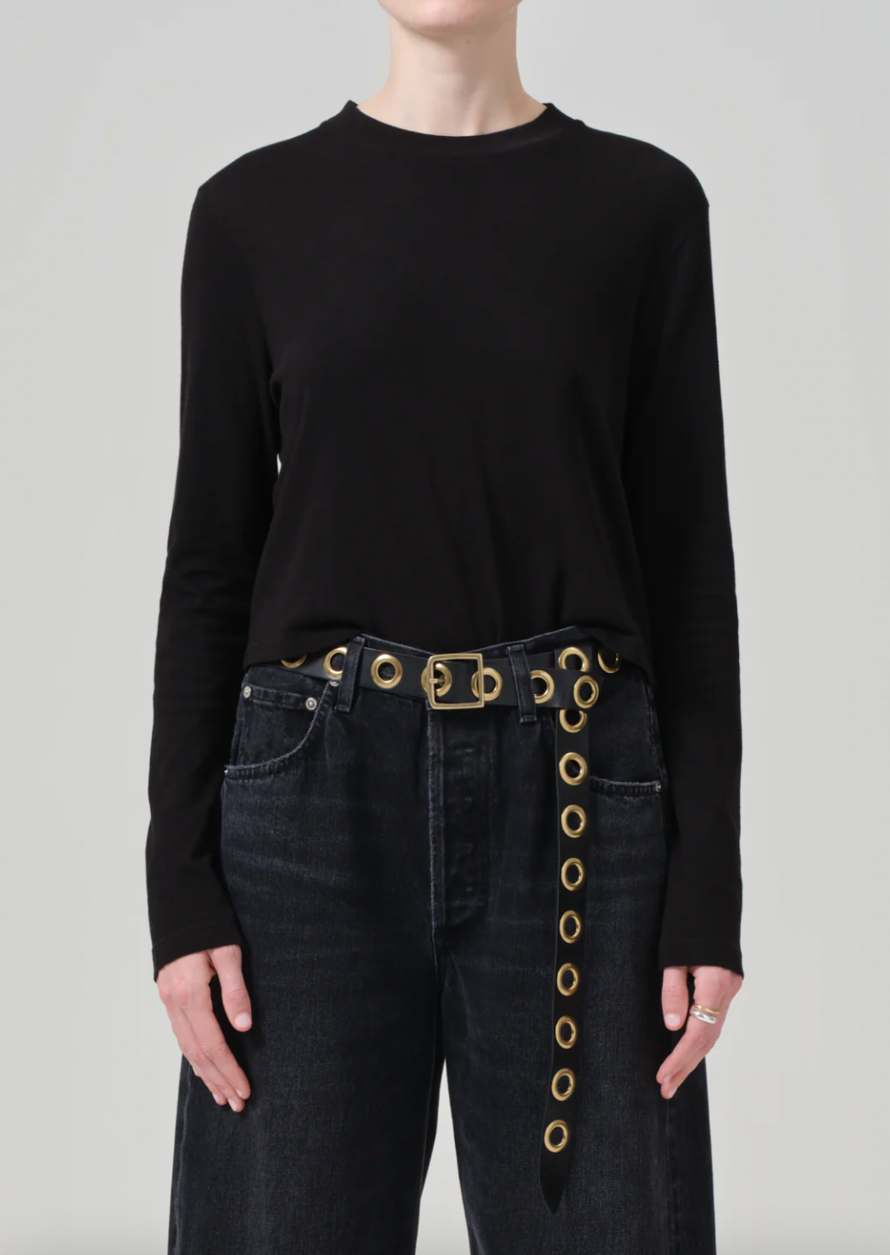 Product Image for Sabine Cropped Long Sleeve, Black