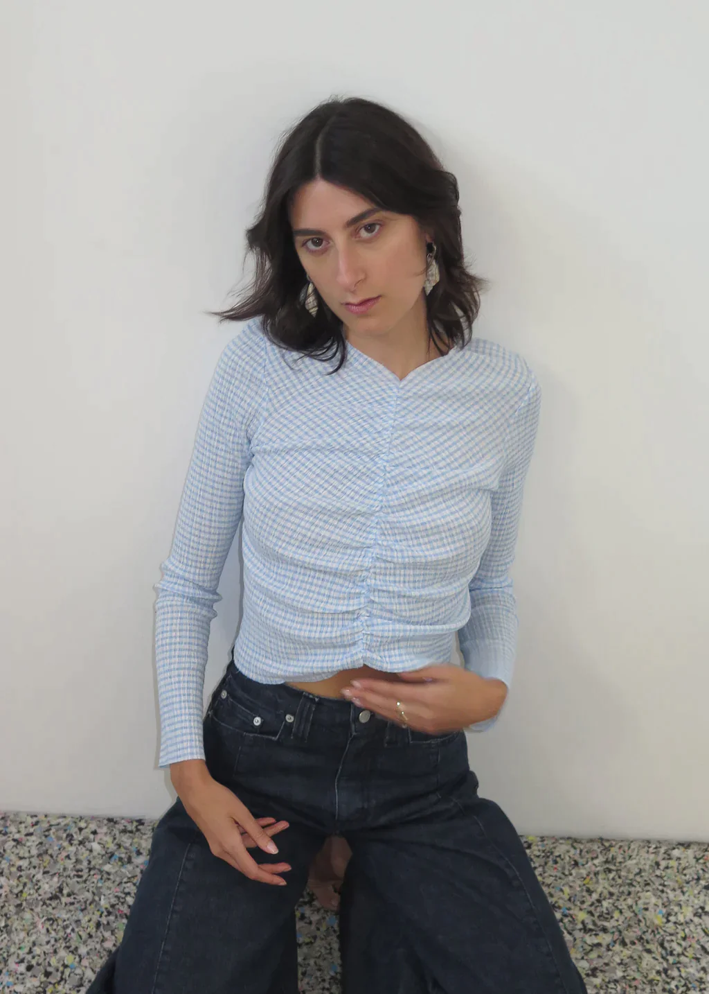 Product Image for Eternal Top, Blue Gingham