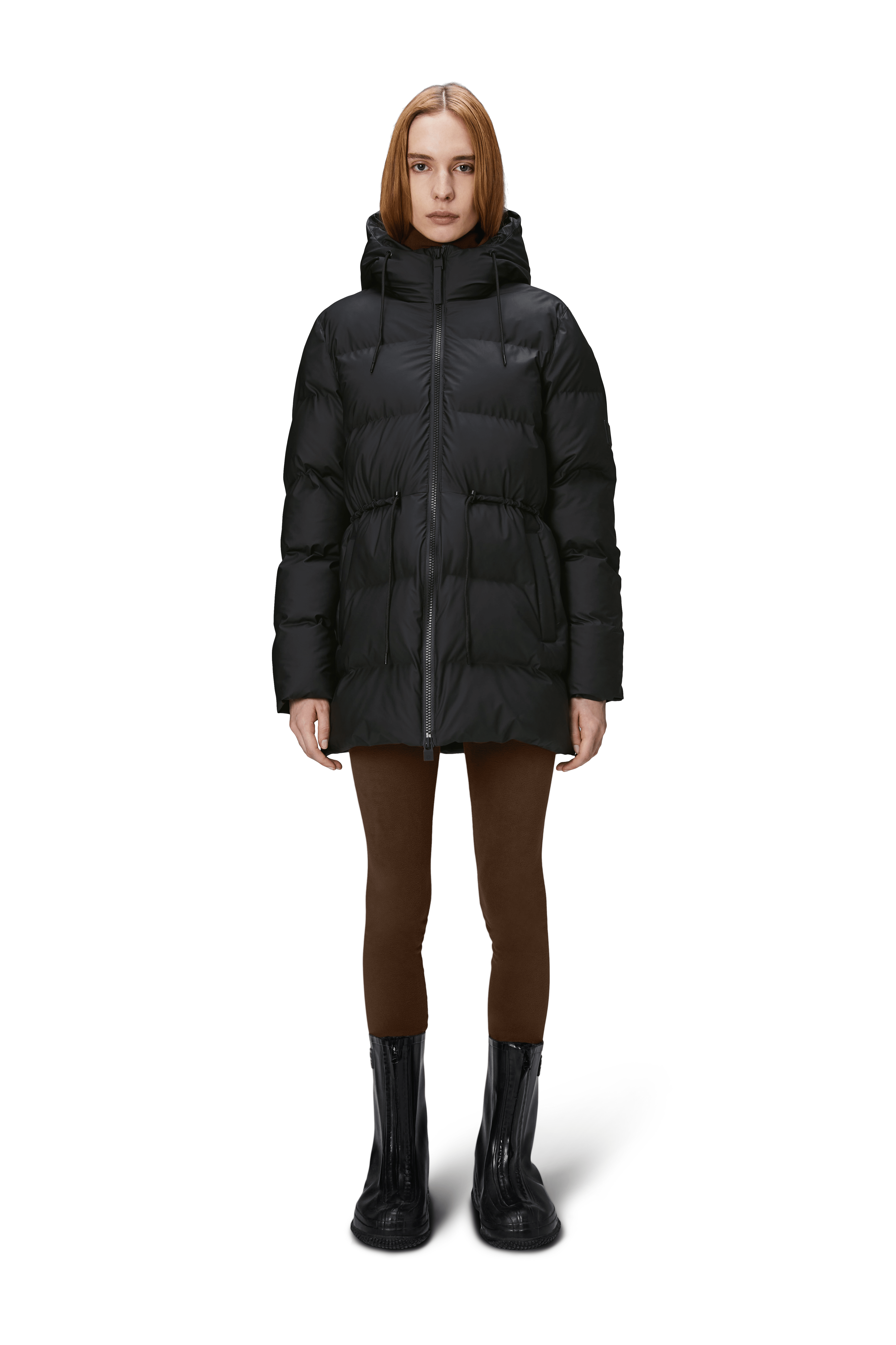 Product Image for Alta Long Puffer Jacket, Black