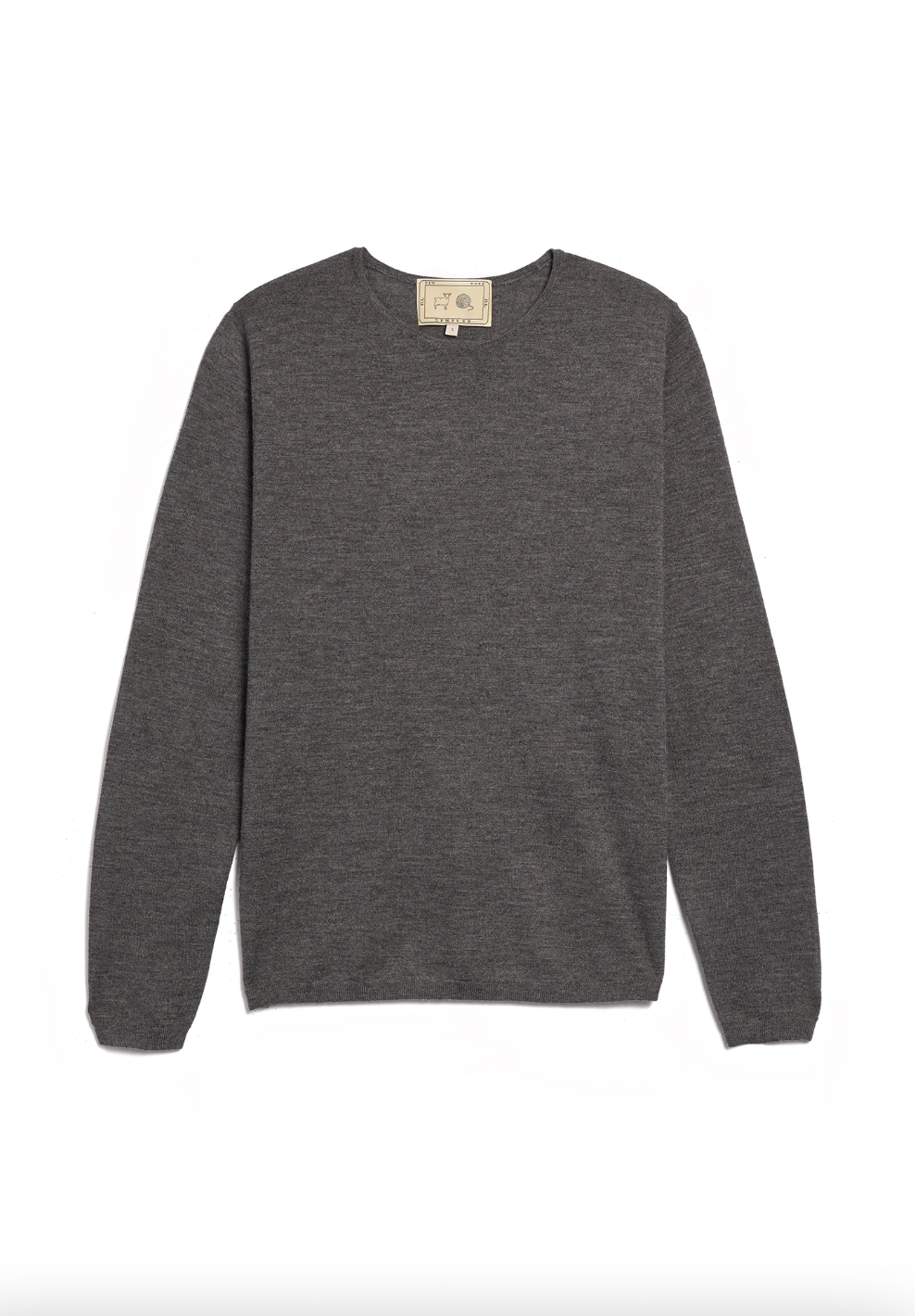 Product Image for Maeve Super Fine Cashmere Sweater, Charcoal Heather