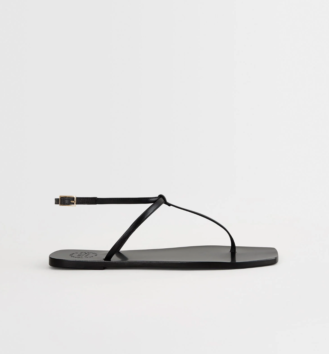 Product Image for Alassio Nappa Flat Sandals, Black
