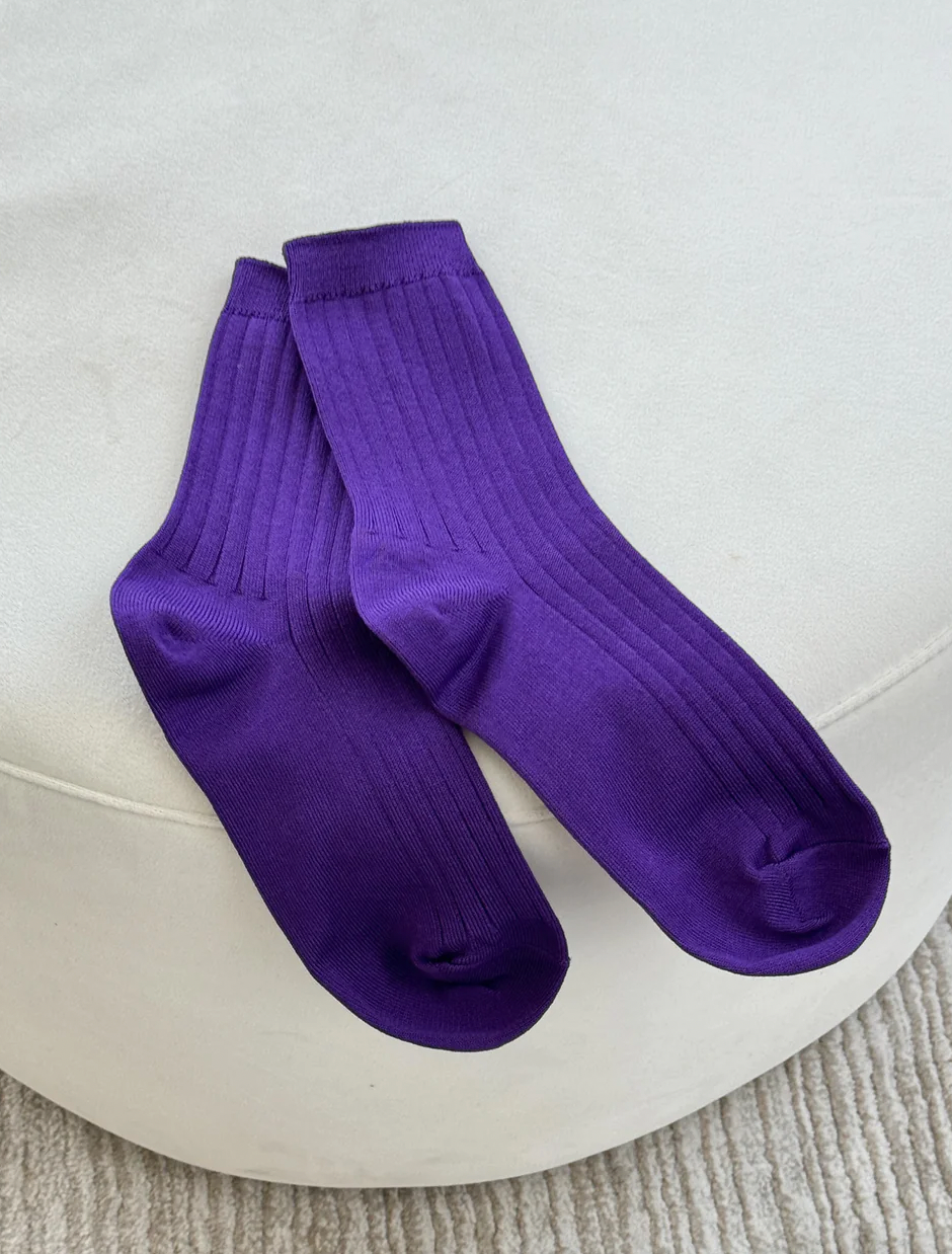 Product Image for Her Socks, Eggplant