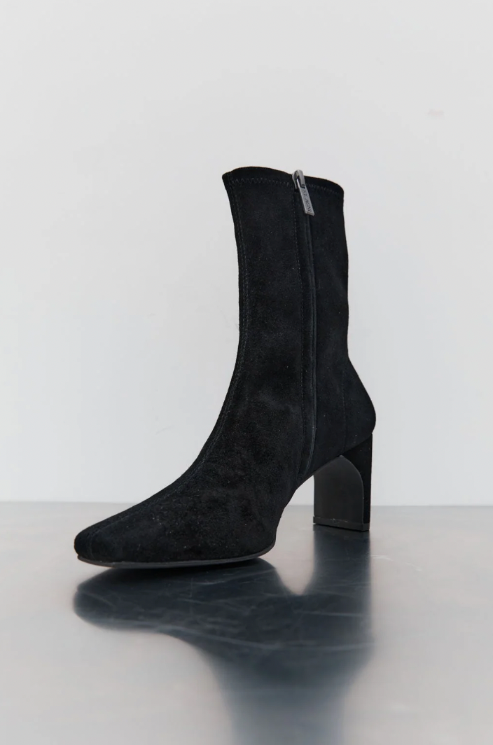 Product Image for Suede Ankle Boot, Black