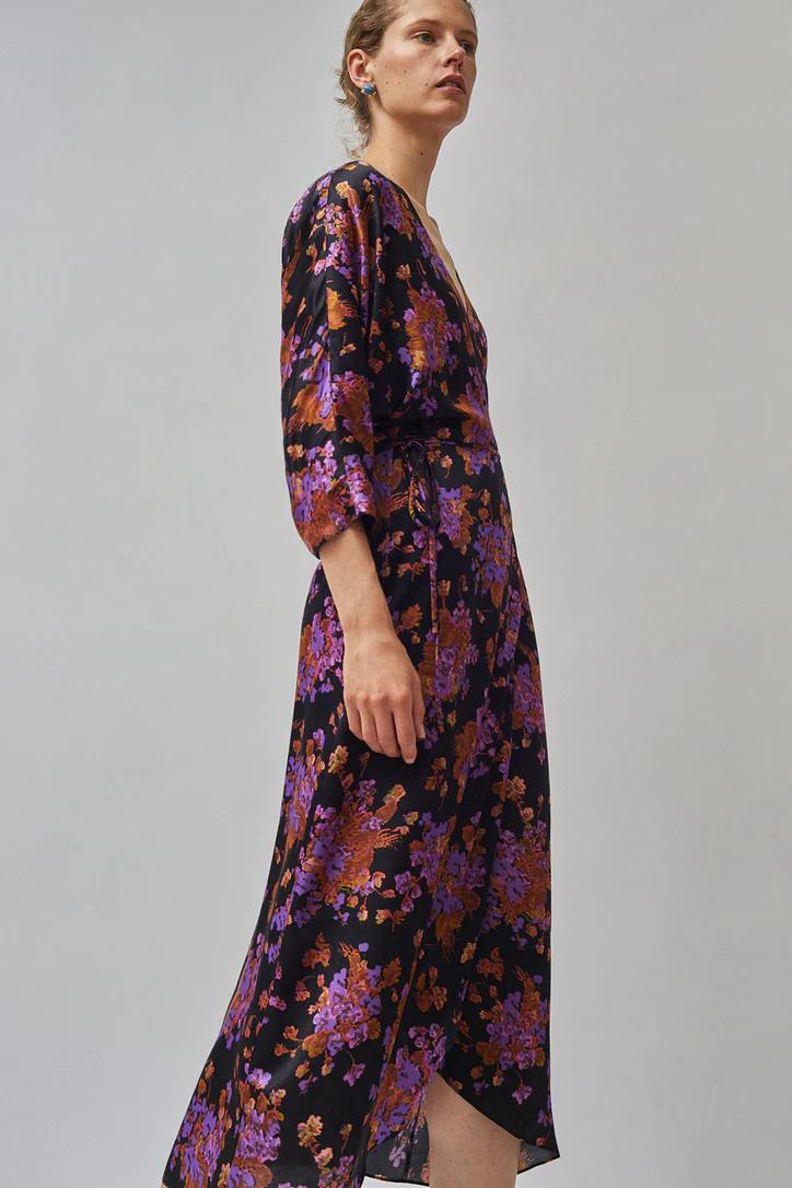 Product Image for Viola Dress, Violet Clematis