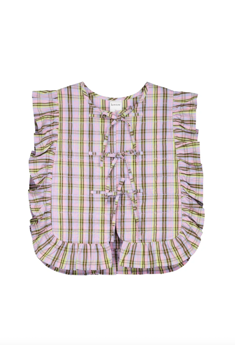 Product Image for Piccolo Top, Pink Tartan