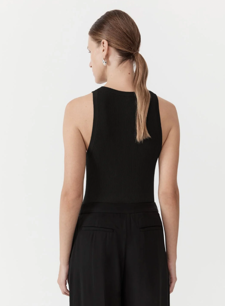 Product Image for Stitch Detail Tank, Black