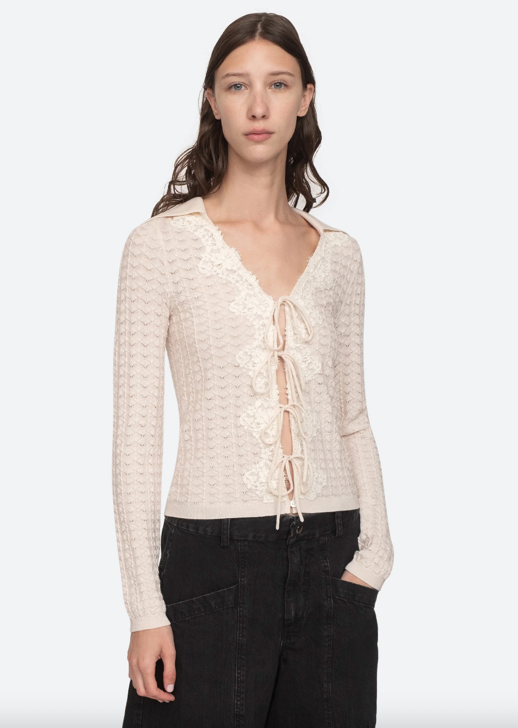 Product Image for Kyra Knit Cardigan, Cream