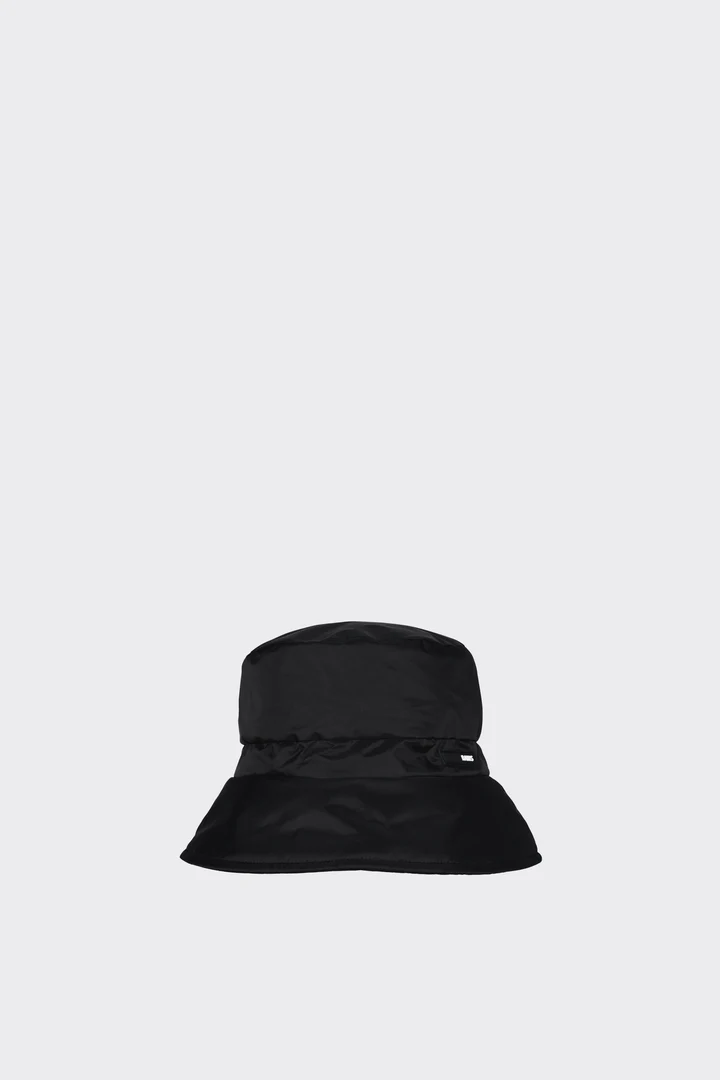 Product Image for Padded Nylon Bucket Hat, Black