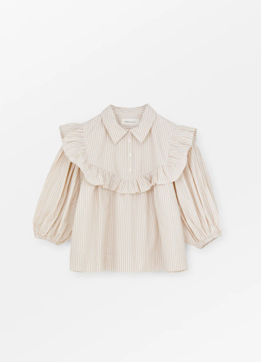 Product Image for Ipani Blouse, Beige/White Stripe