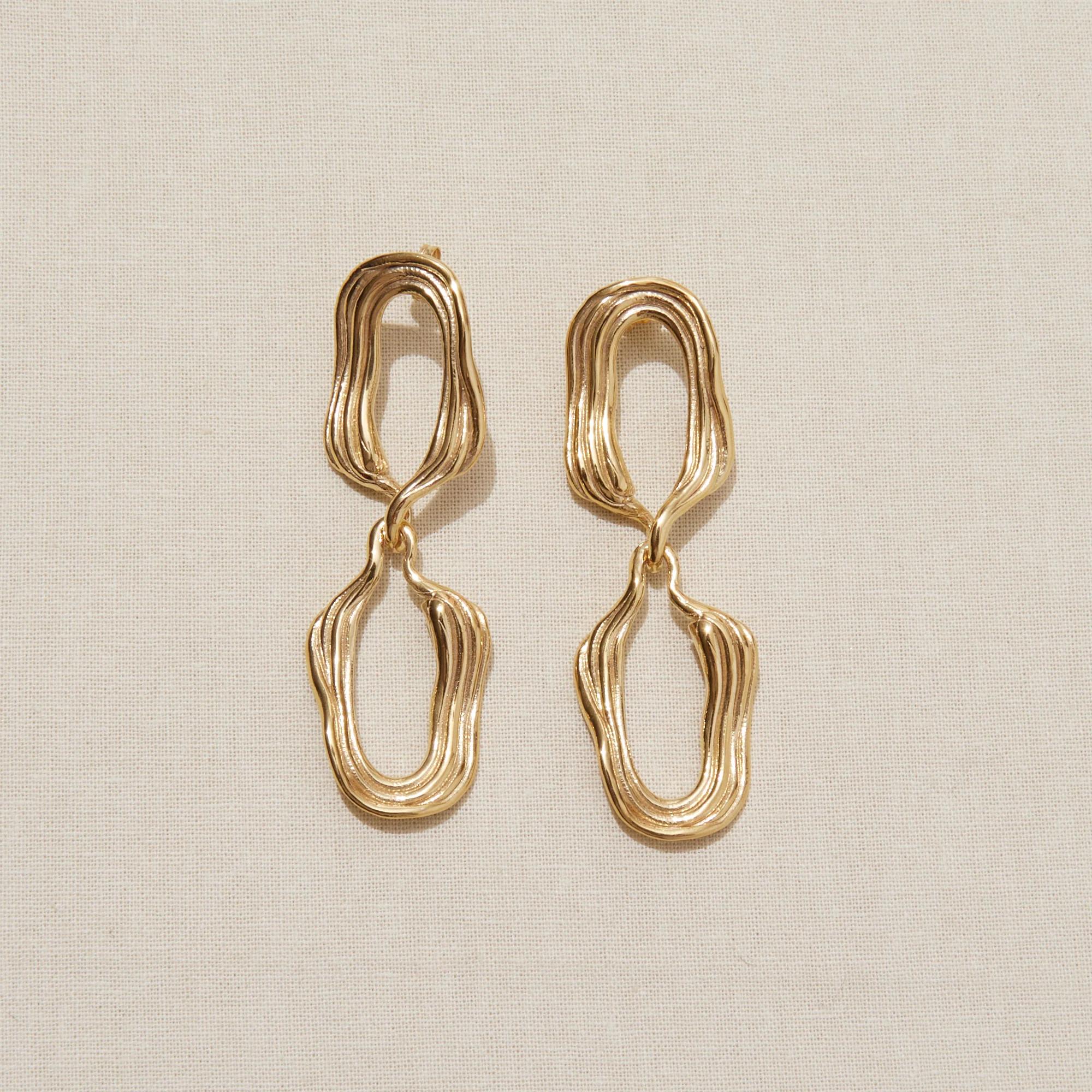 Product Image for In Conversation Dangle Earring, 18ct Gold Plated
