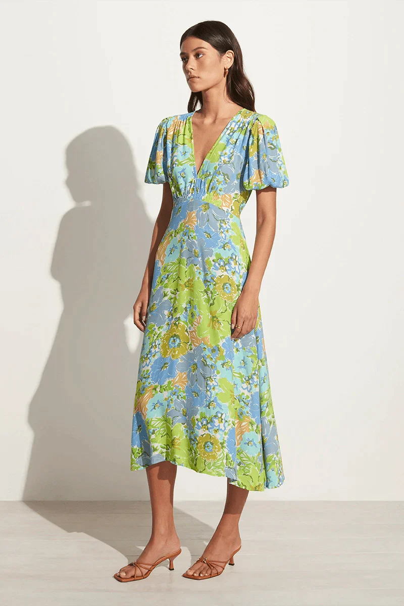 Product Image for Vittoria Midi Dress, San Benedetto Floral Print