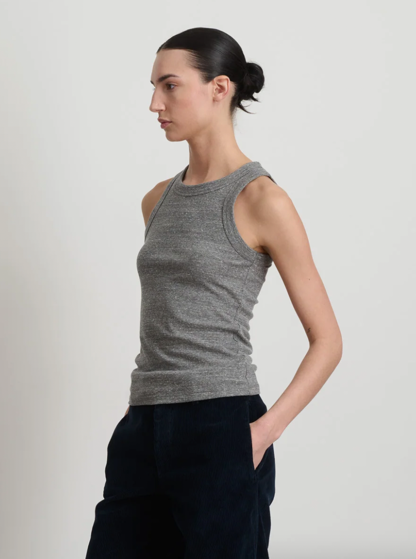 Product Image for Rib Tank, Heather Grey