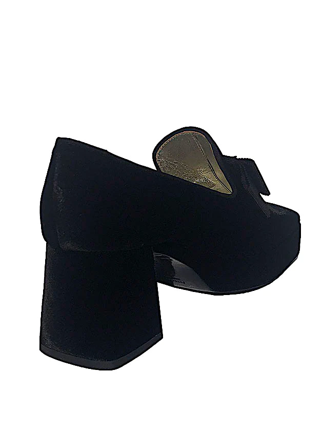 Product Image for Velvet Boulevardier Platform Loafer, Black