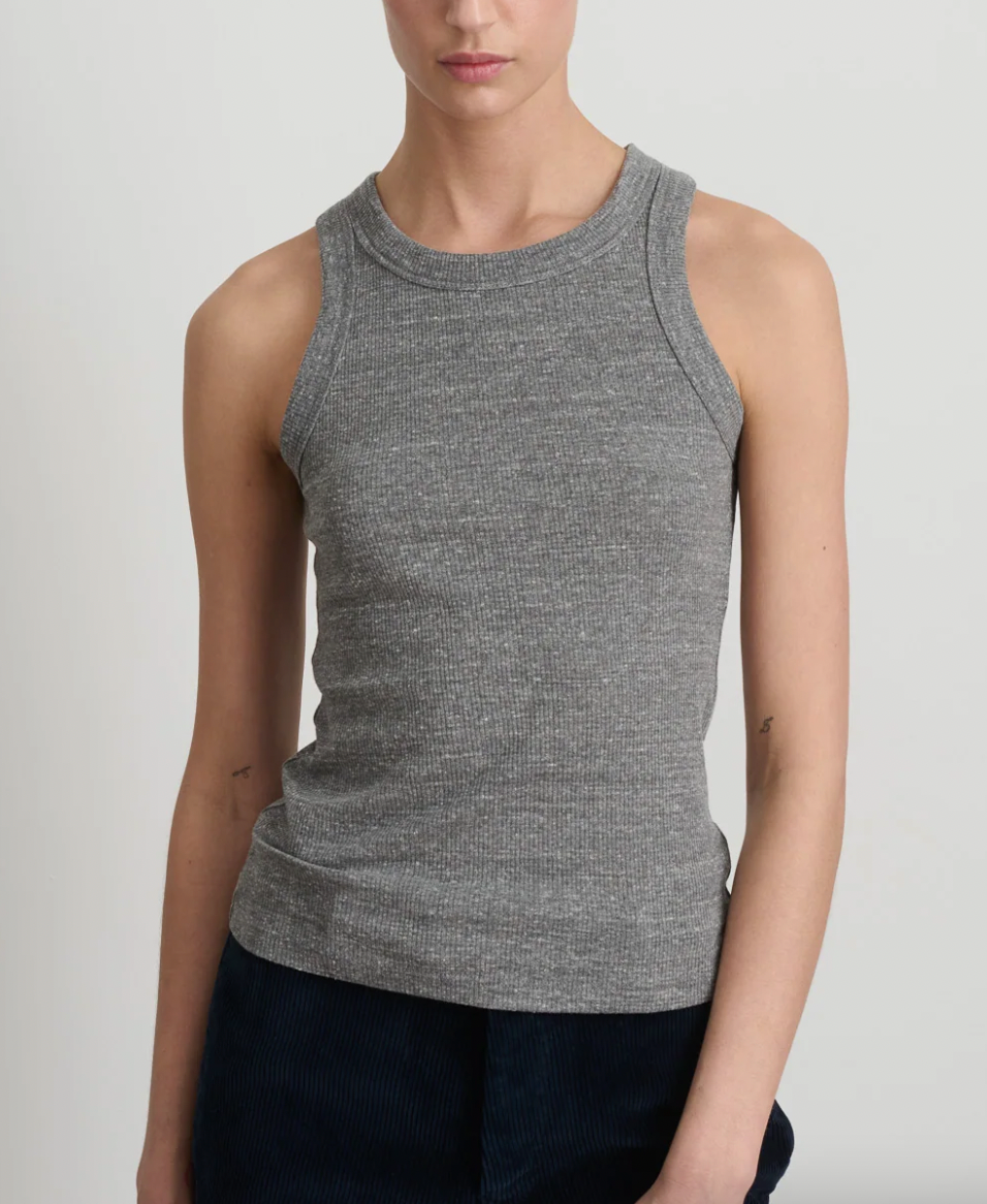 Product Image for Rib Tank, Heather Grey