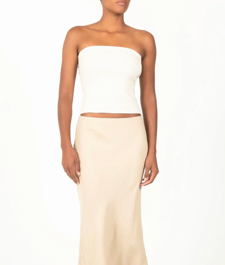 Product Image for Ritts Strapless Top, White