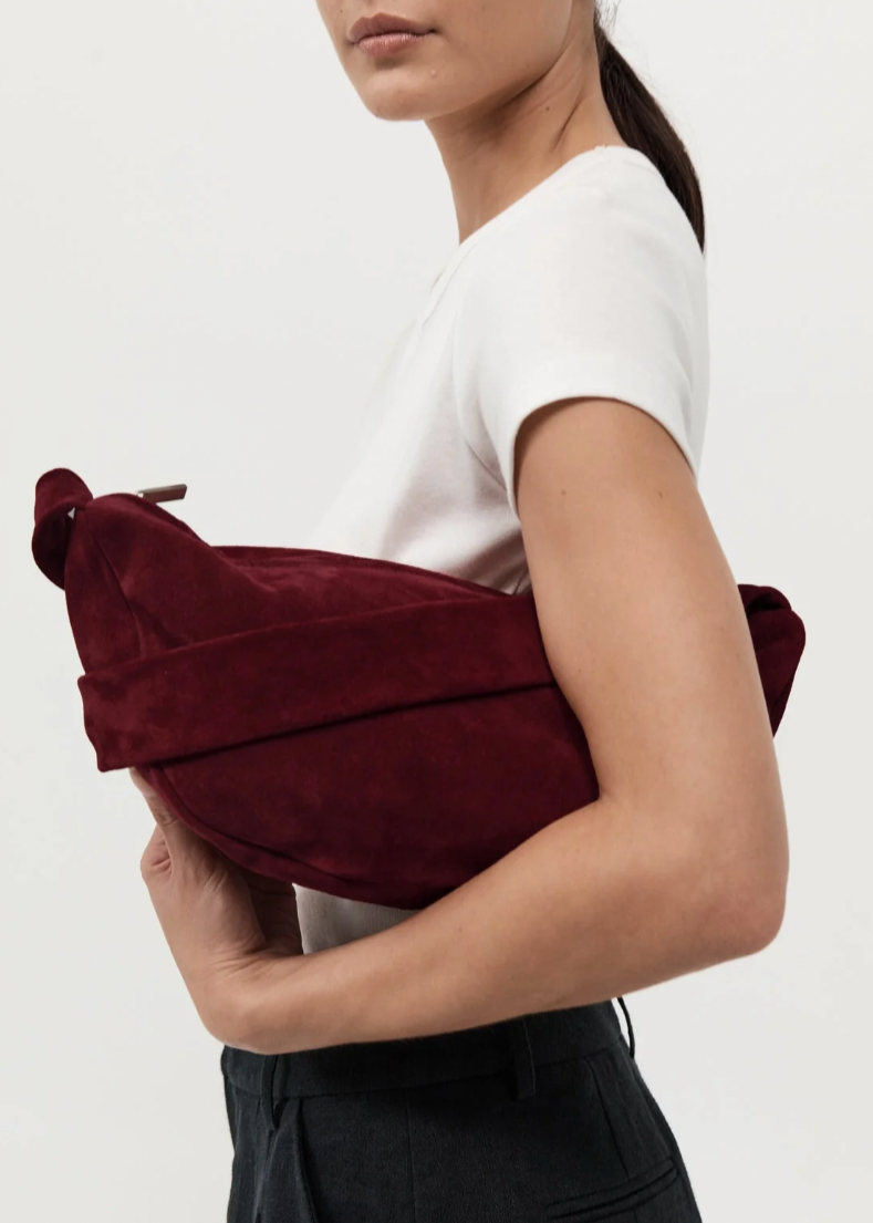 Product Image for Soft Crescent Bag, Rouge