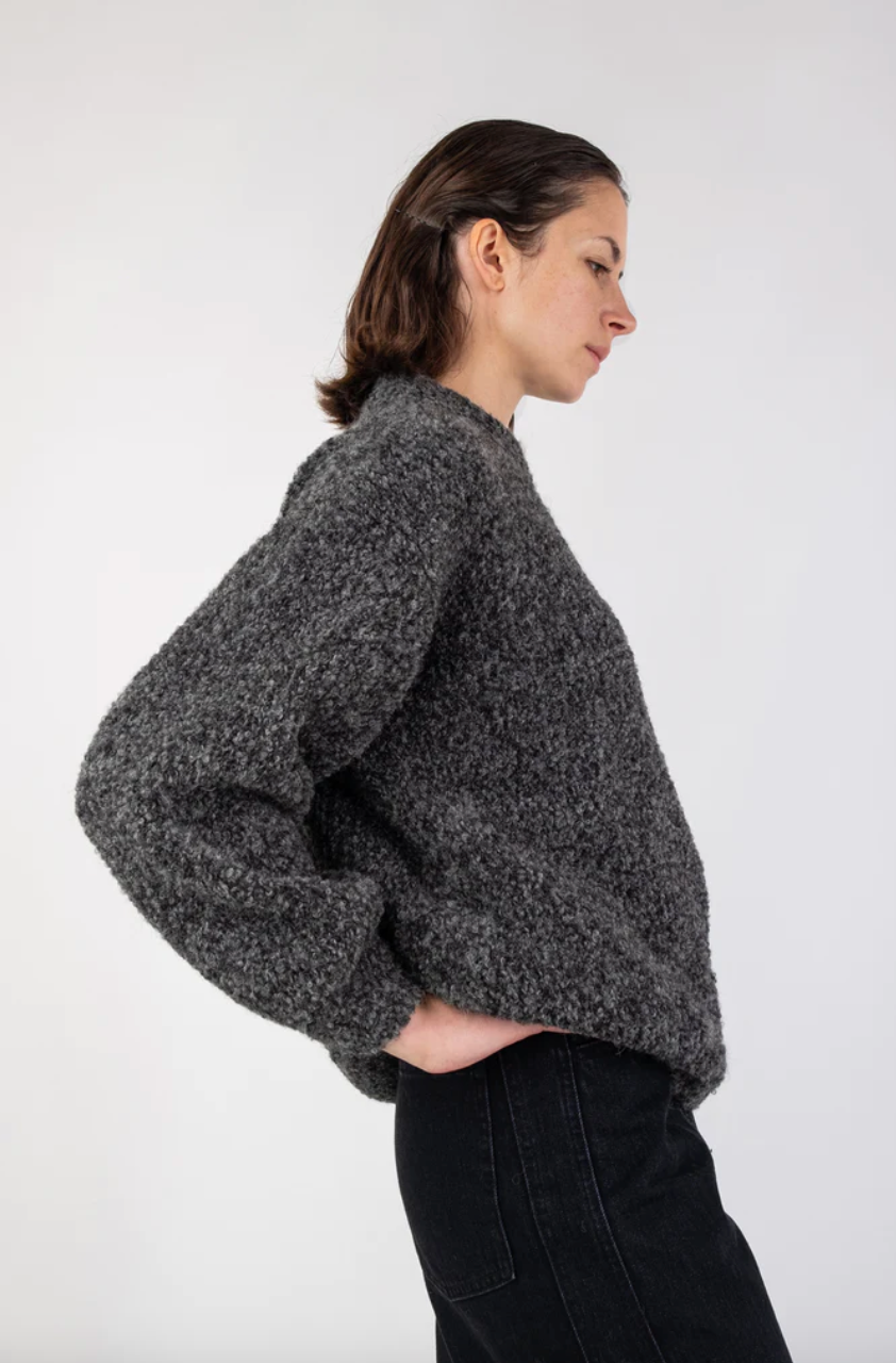 Product Image for Twist Sweater, Charcoal