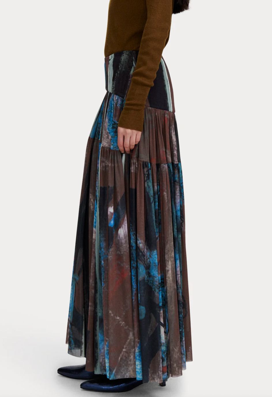 Product Image for Flock Skirt, Brown