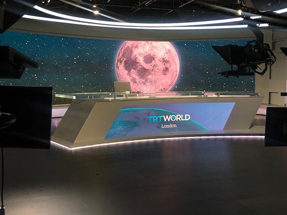 TRT News Studio Lighting Integration