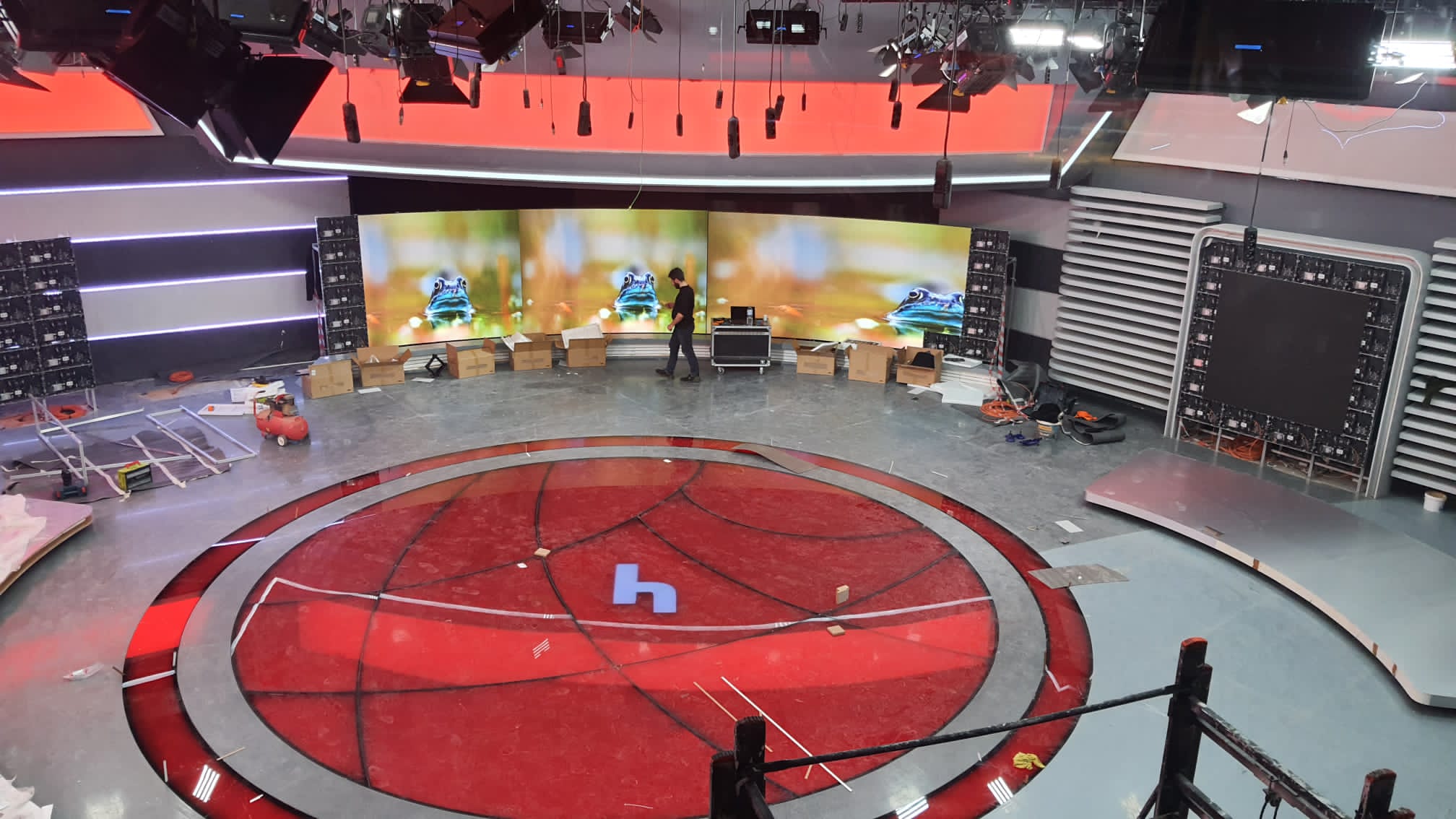 Halk TV Yayın Stüdyosu Kurulumu