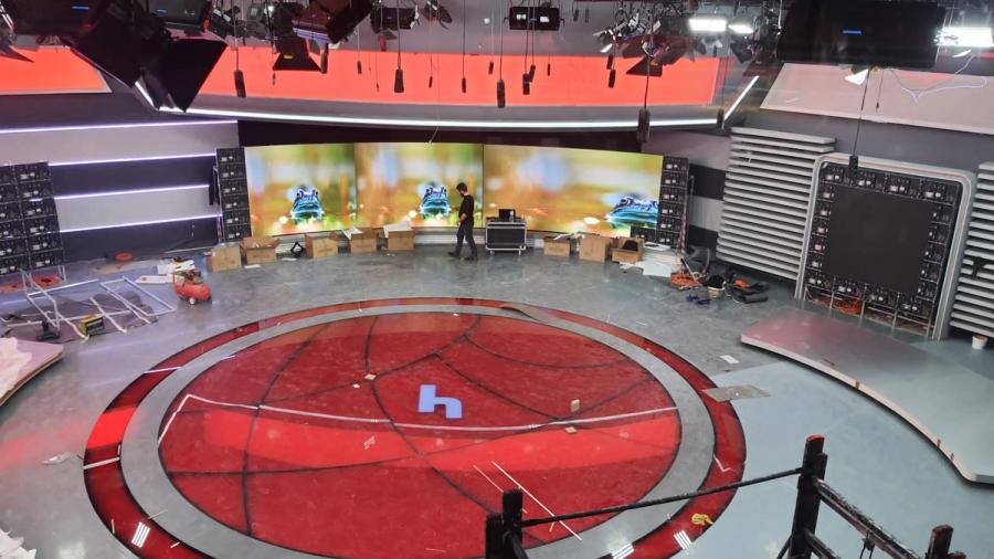 Halk TV Yayın Stüdyosu Kurulumu 1