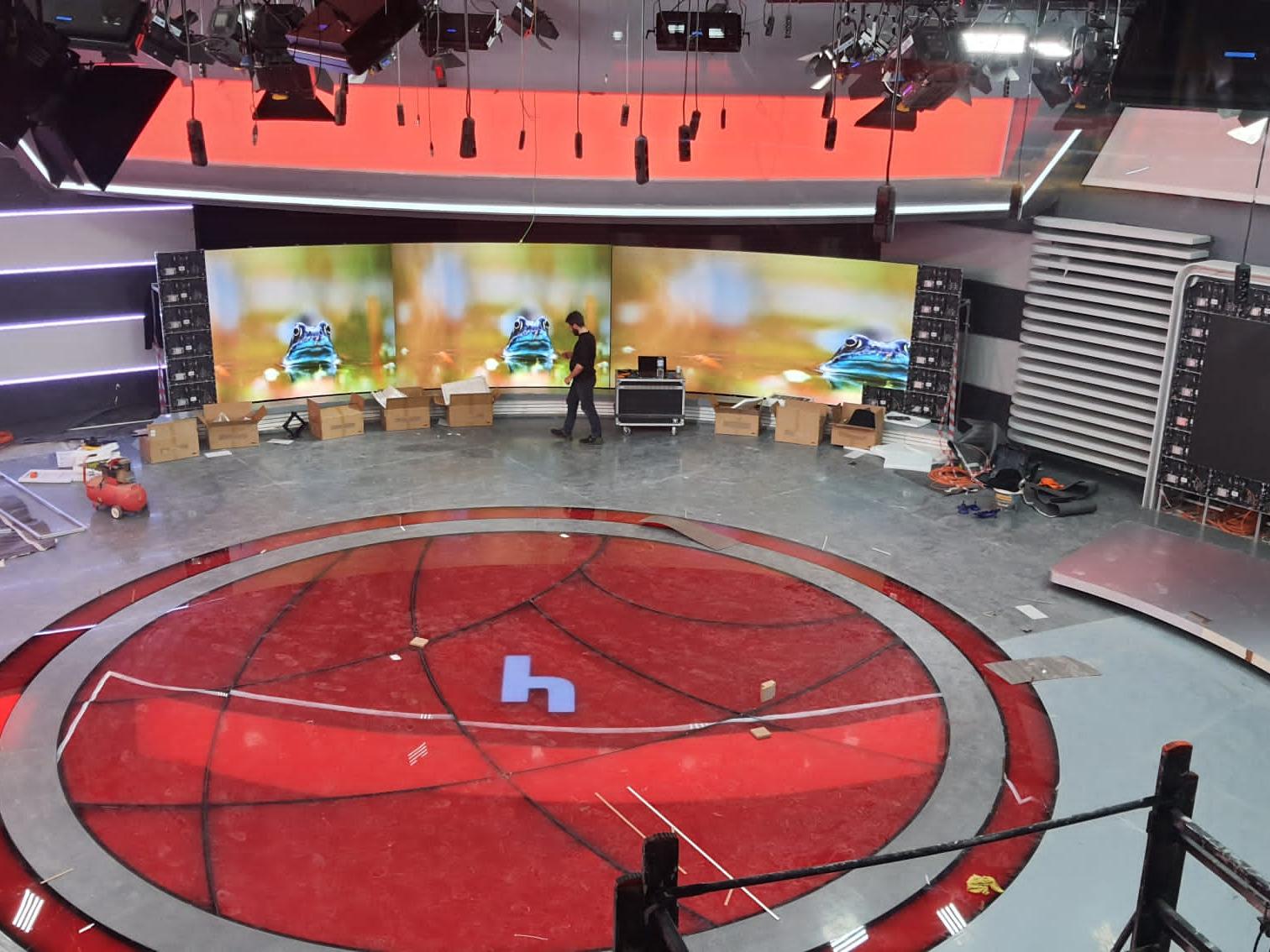 Halk TV Broadcasting Studio Installation