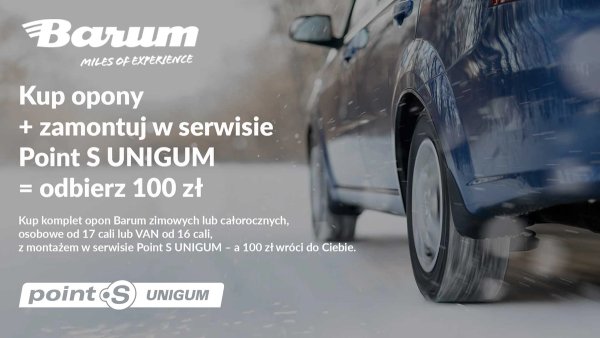 Kup opony Barum i odbierz gotówkę