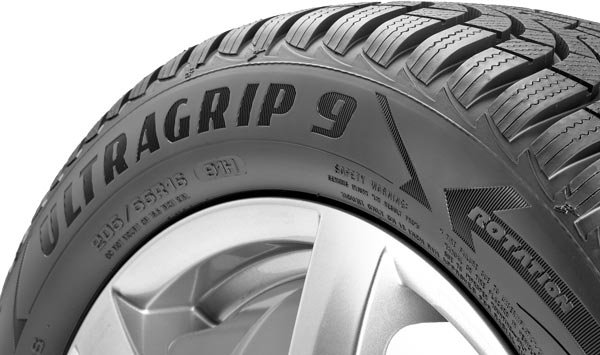 Goodyear UltraGrip 9 wysoko w testach opon zimowych