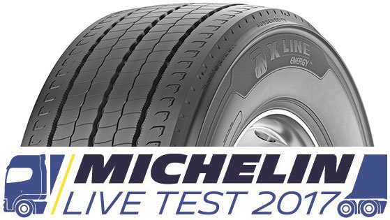 Test opon ciężarowych - Michelin Live Test 2017