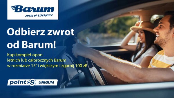 Odbierz zwrot od Barum