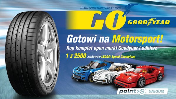 Kup opony Goodyear i zbuduj swoje własne auto