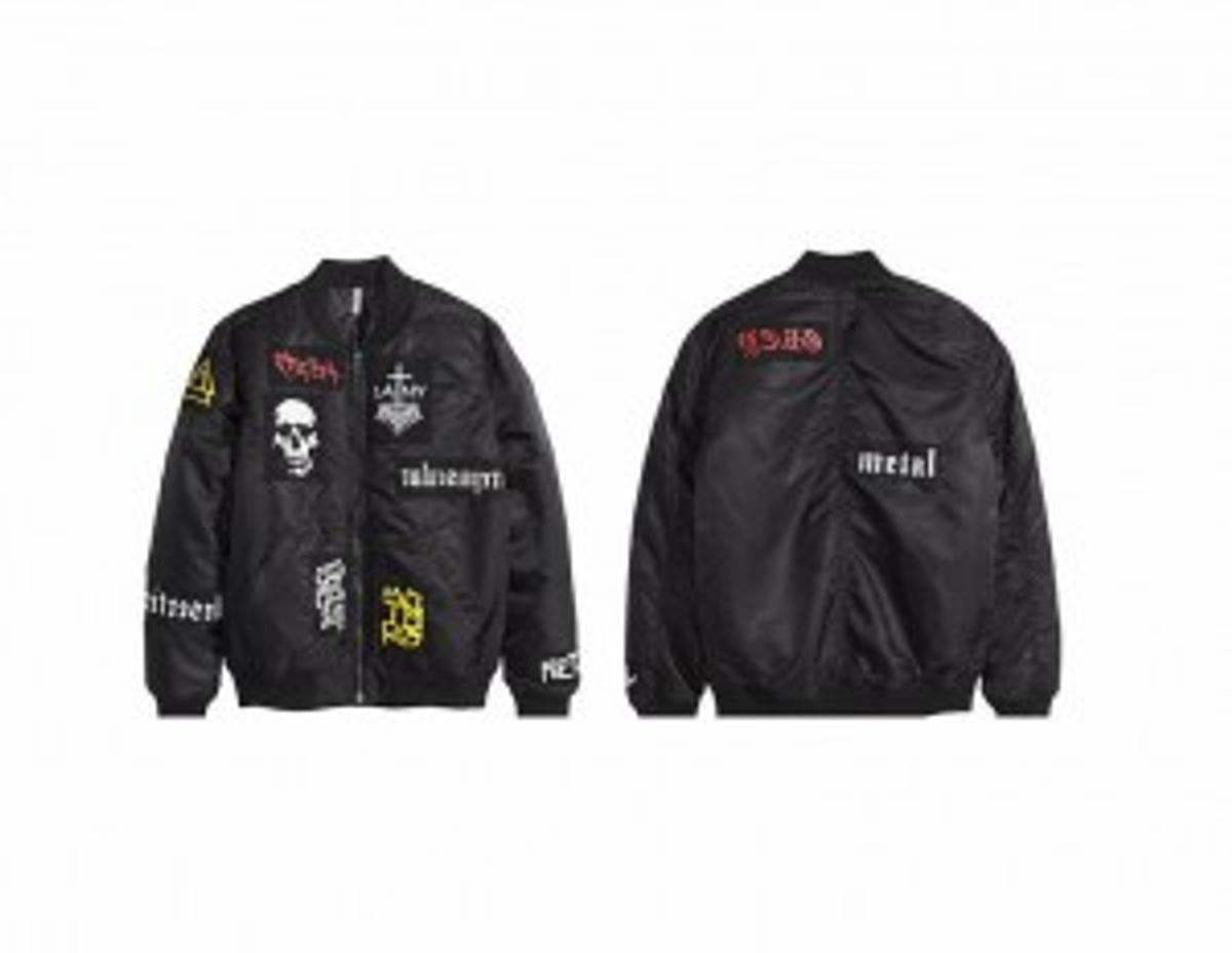 Like metal? Say it with a “metal” patch
