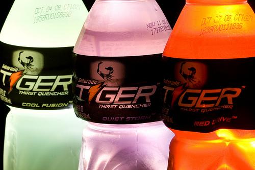 Gatorade Tiger Drink Sponsirship