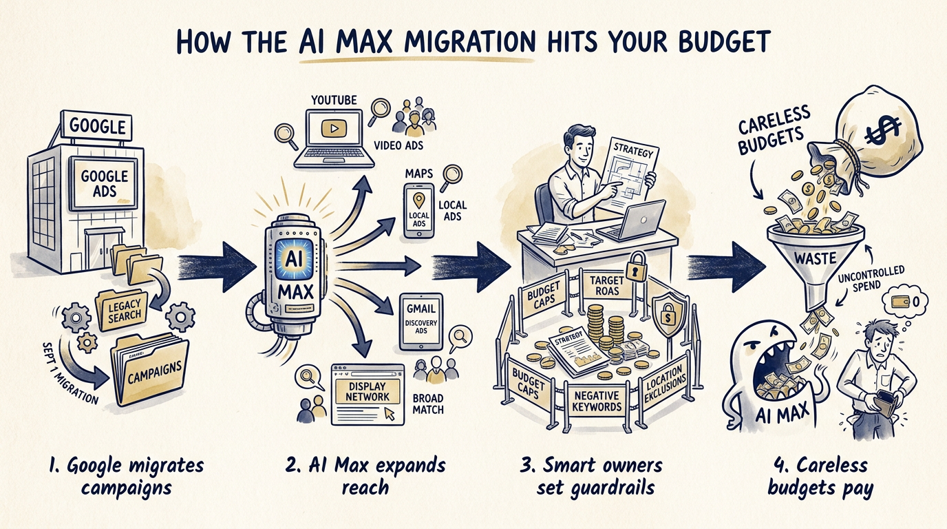 How the AI Max migration hits your budget