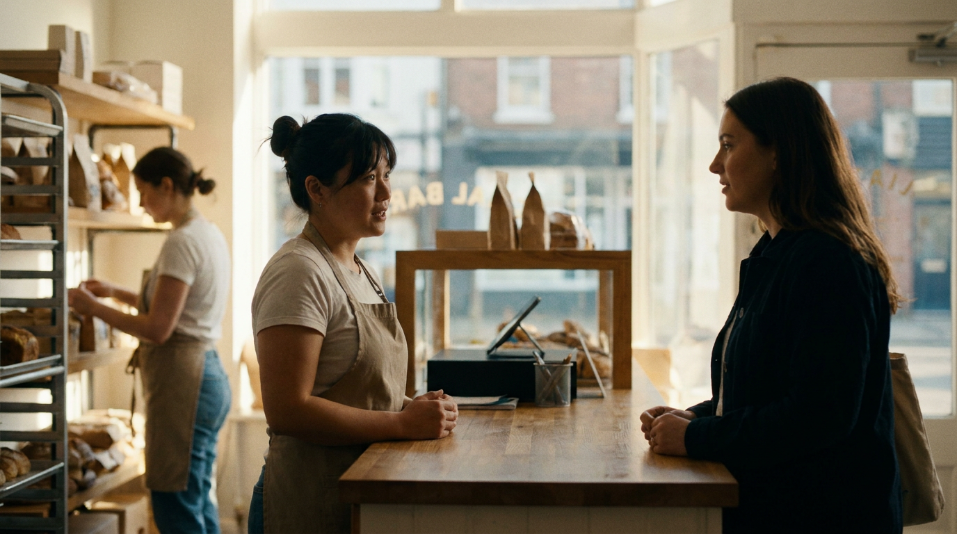 Photo of a real small business scene from this story: ChatGPT Is Building an Ad Platform. The Math Will Look a Lot Like Google's.
