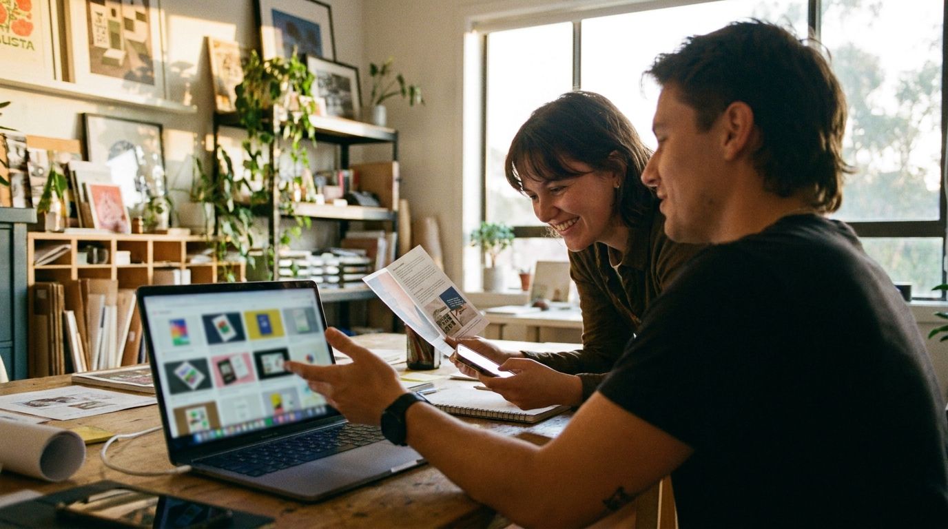 Photo of a real small business scene from this story: Creative Diversity Beats Ad Volume on Meta, and Most Service Businesses Get Both Wrong