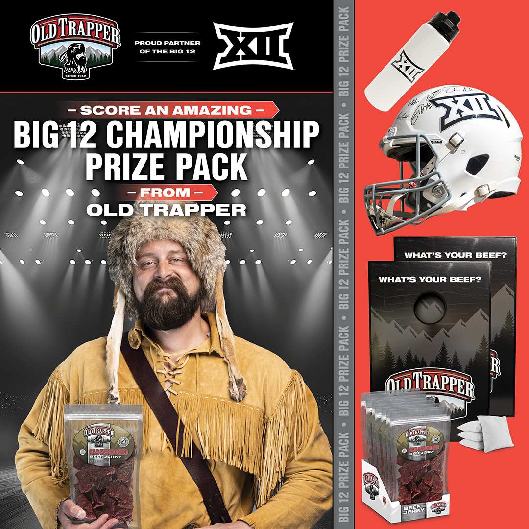 Old Trapper and Big 12 Football Championship Giveaway