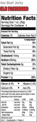 Beef Jerky - Old Fashioned Nutrition