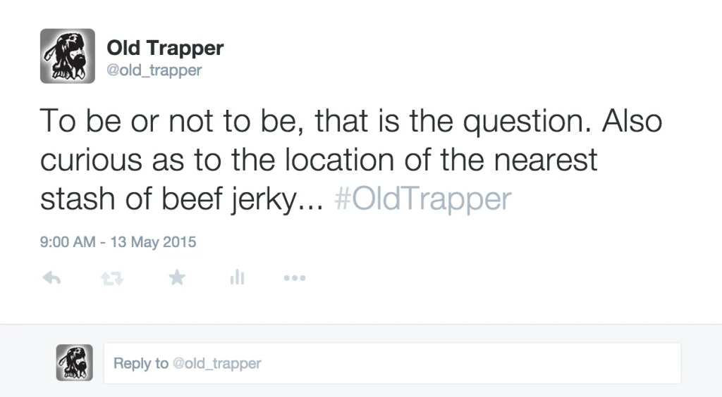 trapper tweet
