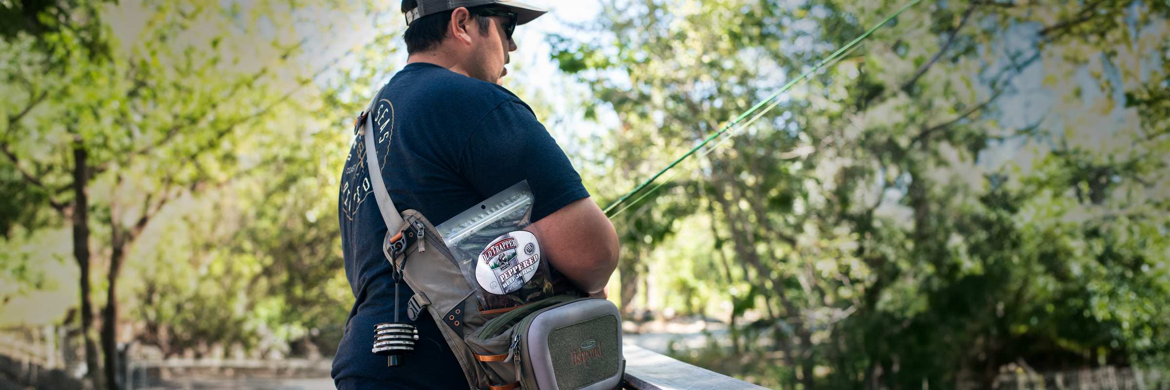 Fishing with Old Trapper Jerky