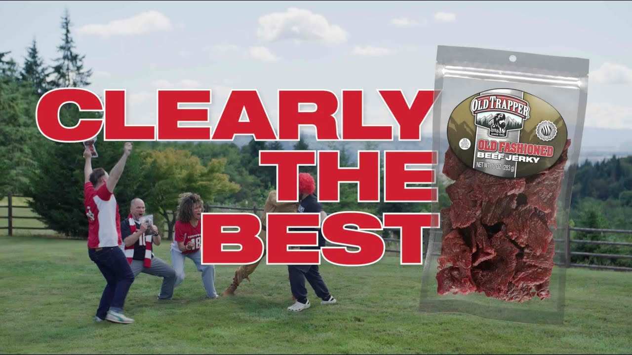 Old Trapper Football Commercial