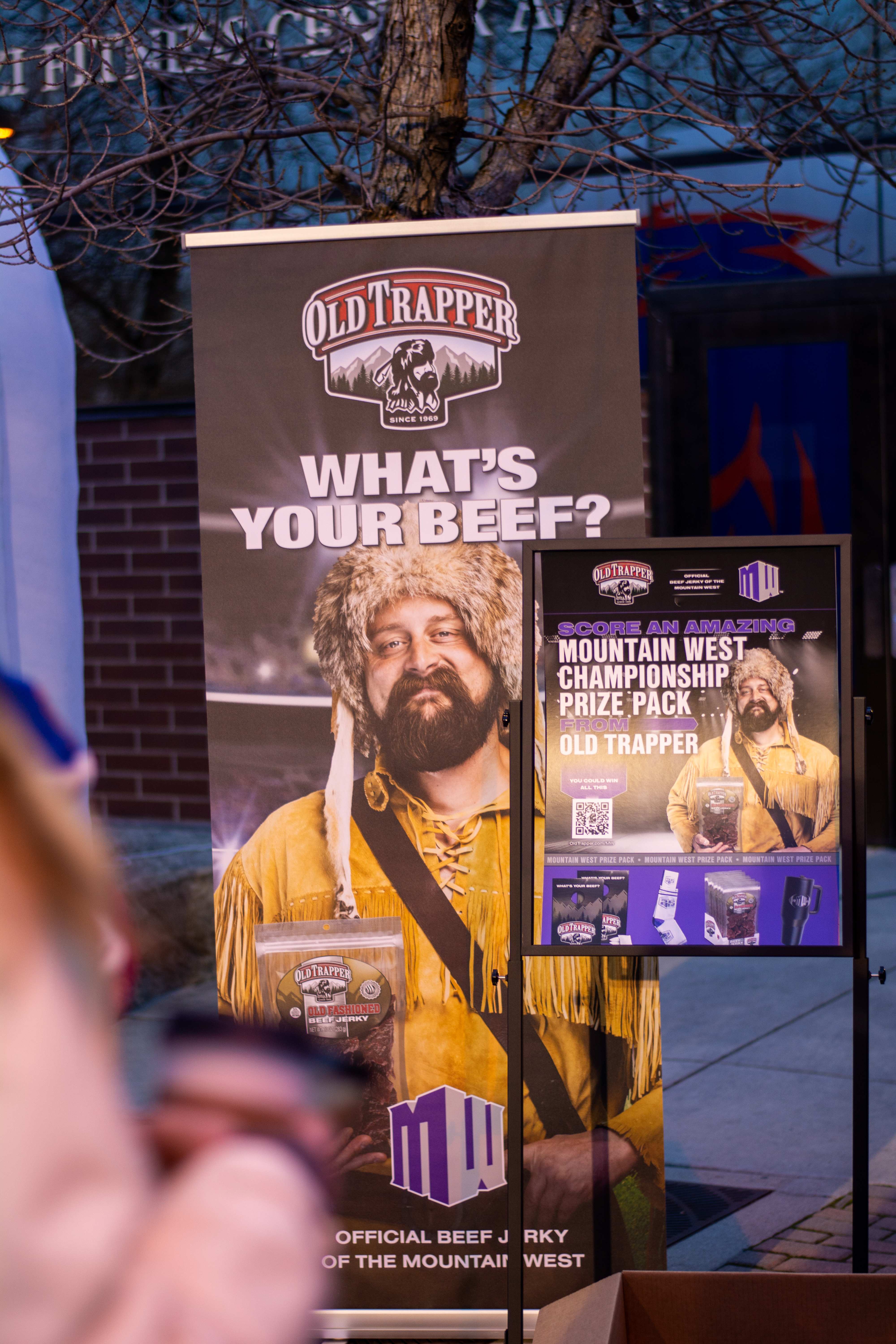 Old Trapper Banner