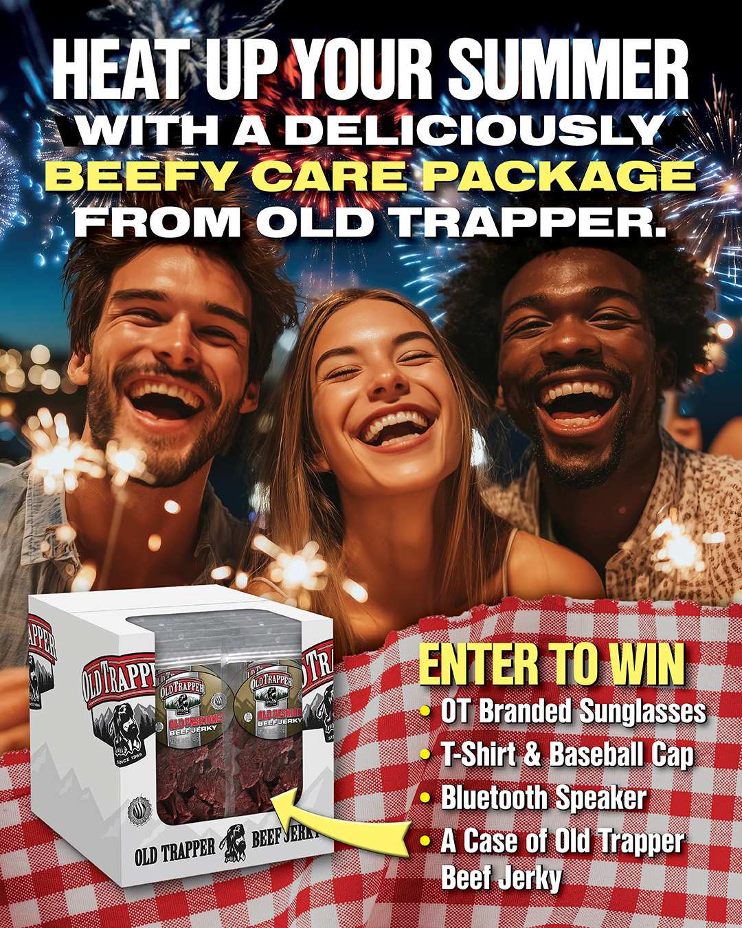 Old Trapper Summer Care Package