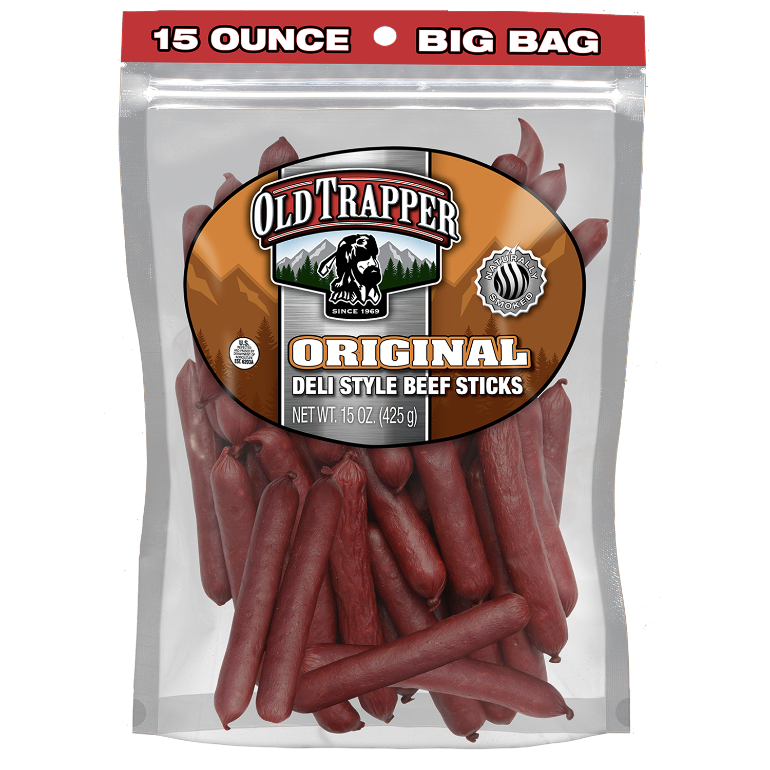 Deli Style Beef Sticks | Original | 15oz