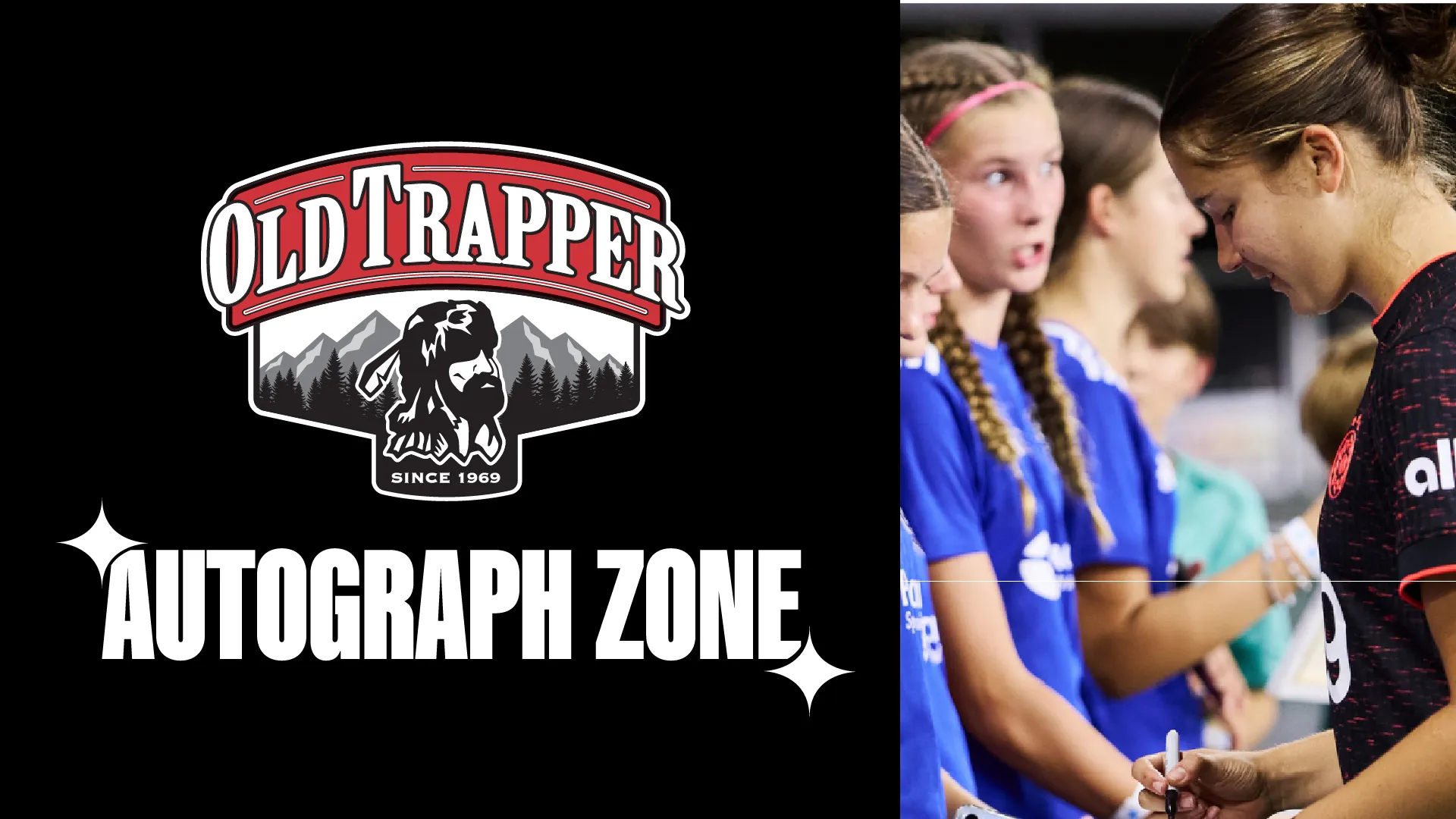 Old Trapper Post-game autograph zone